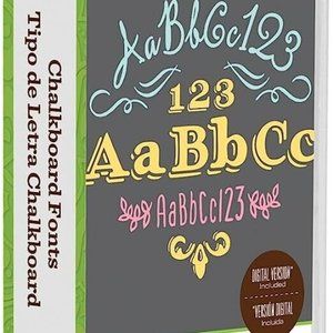 Chalkboard Fonts - Cricut - Create Invitations/Signs/Other Projects